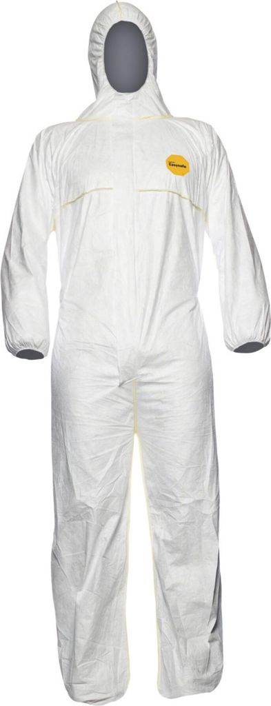Dupont Schutzoverall Typ 5/6 Tyvek 200 EasySafe, weiß, Unisex-Größe: M