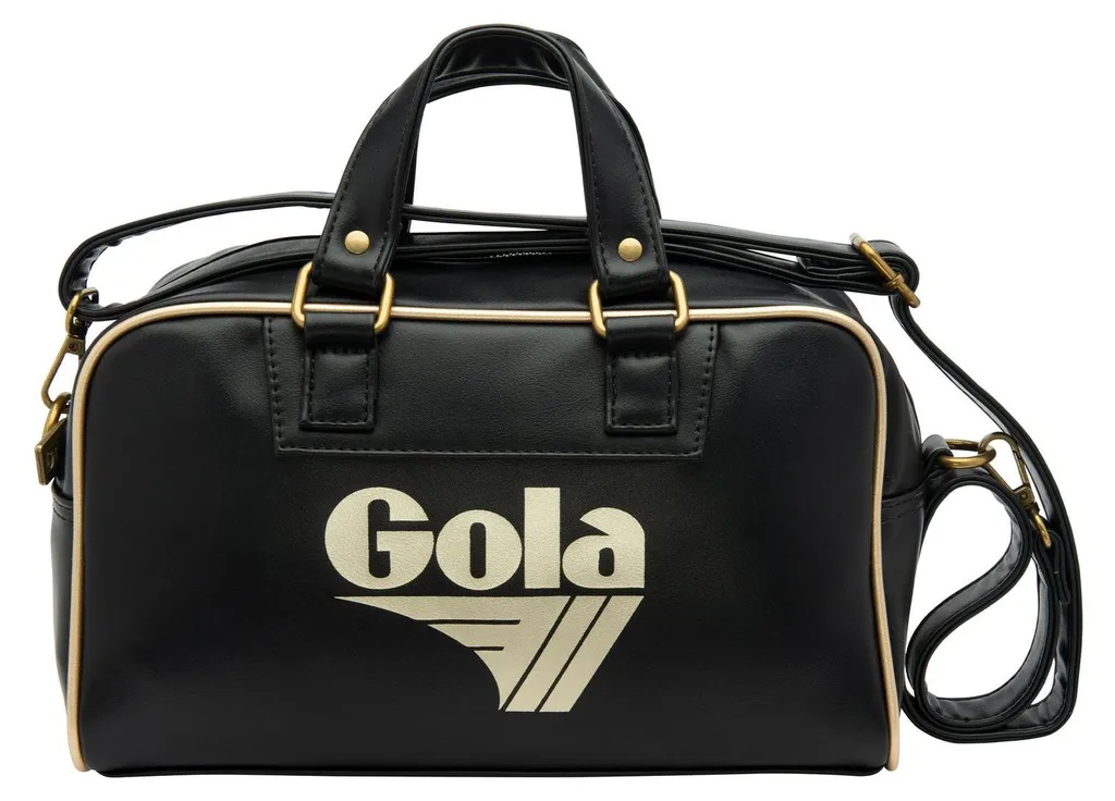 Sac à épaule compact Gola Micro Reynolds avec détails Or brillant