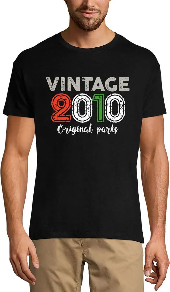 Herren Grafik T-Shirt Originalteile 2010 – Original Parts 2010 – Geschenk 14. Geburtstag Jahrestag 14 Jahre Jubiläum 14 Jährige Mann Jahrgang...