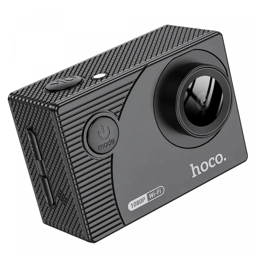 HOCO Caméra de Sport 1080P Simple d'Utilisation - Écran 2 pouces