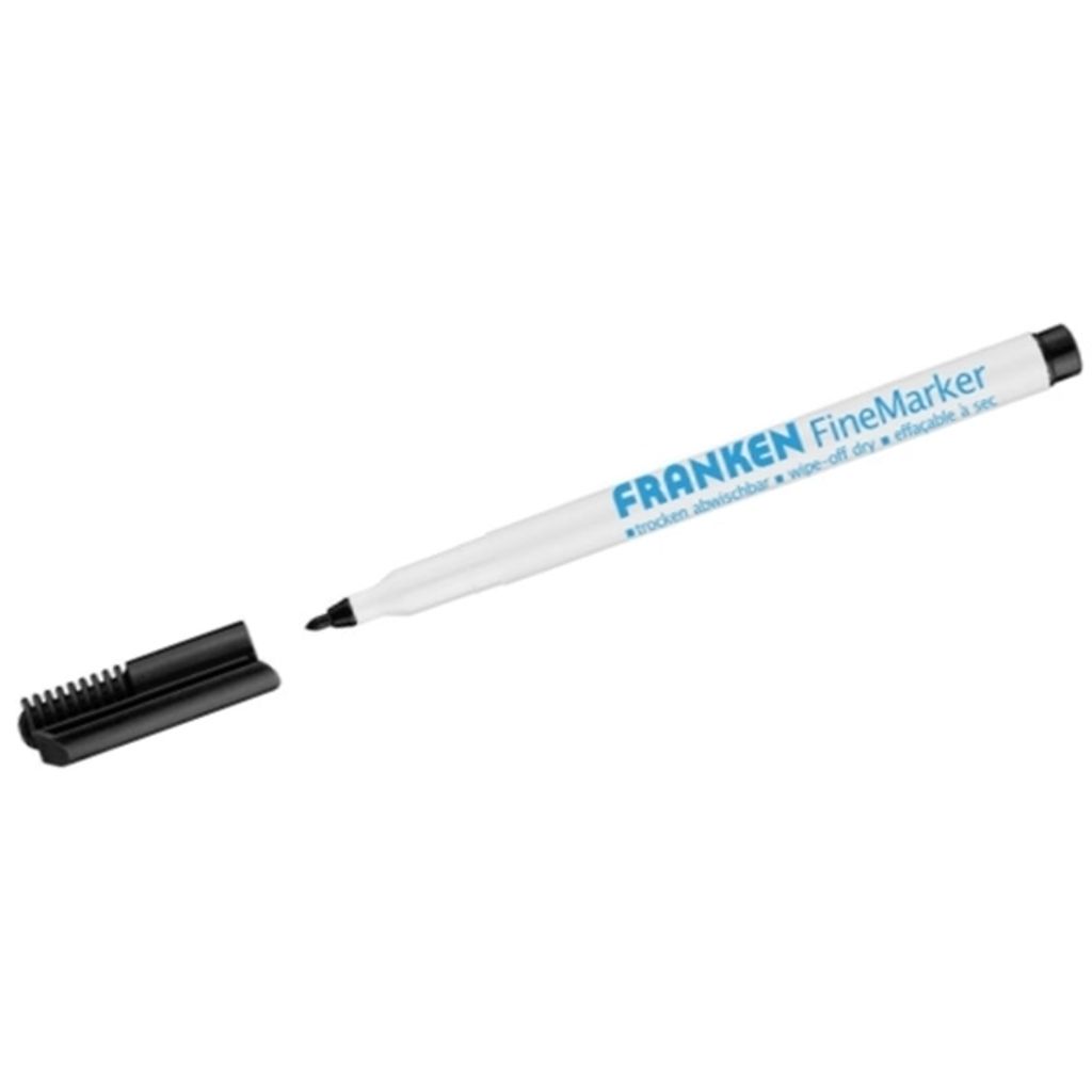 Franken GmbH Whiteboard- und Flipchart-Marker Schwarz
