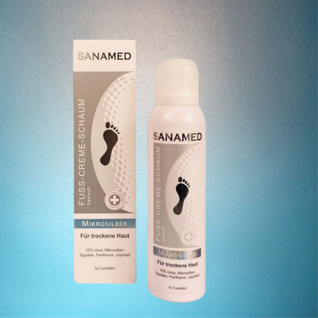 Sanamed Fusscr microsilver, 150 ml DOS Immagine del prodotto 