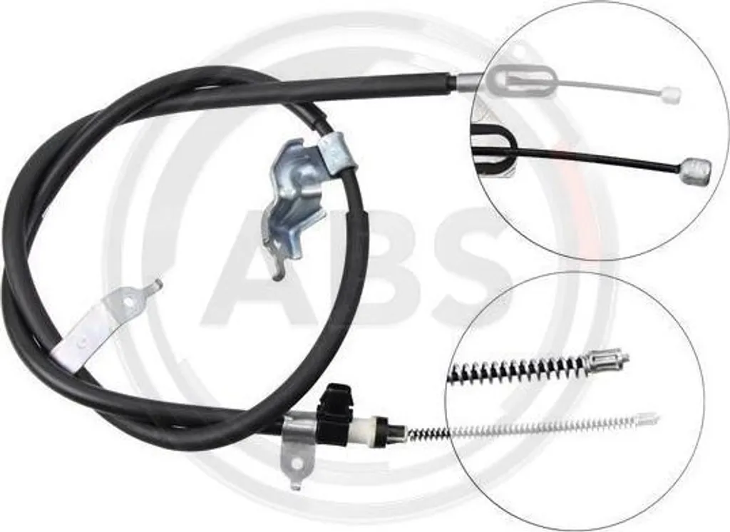 Câble frein à main Yaris acier tressé robuste A.B.S. K16547 OE