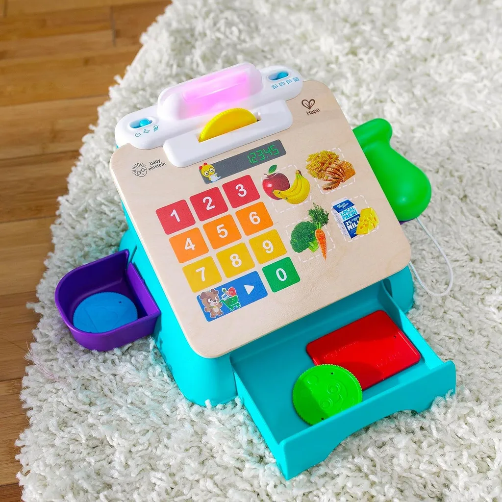 Caisse enregistreuse Magic Touch Baby Einstein Hape pour bébé dès 9 mois - 9