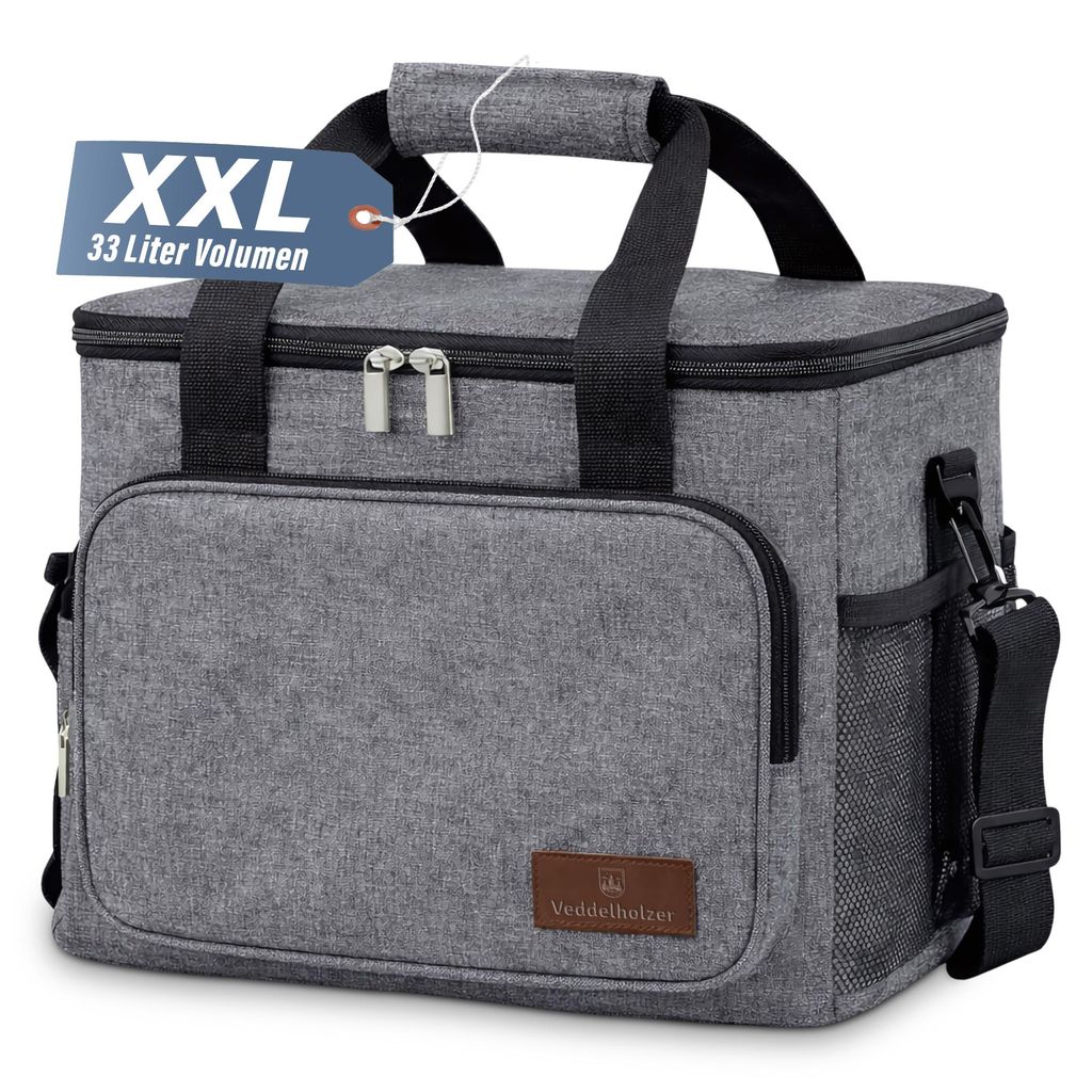 Veddelholzer 33L Kühltasche Picknicktasche mit Tragegurt Produktbild 