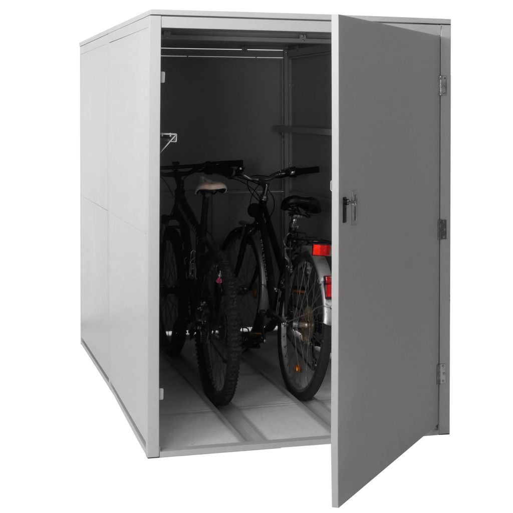 garáž pre 2 bicykle HWC-L56c, prístrešok na bicykle s Obrázok produktu 