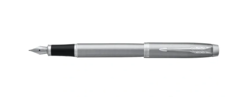 Parker 2143635 Stylo Plume en Acier Inoxydable Rechargeable 1 Pièce