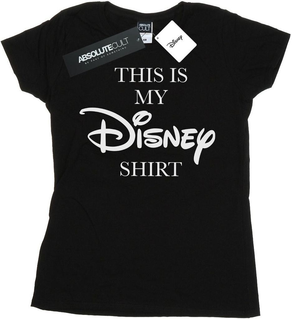 Disney - "My T-shirt" T-Shirt für Damen BI16113 (S) (Schwarz)