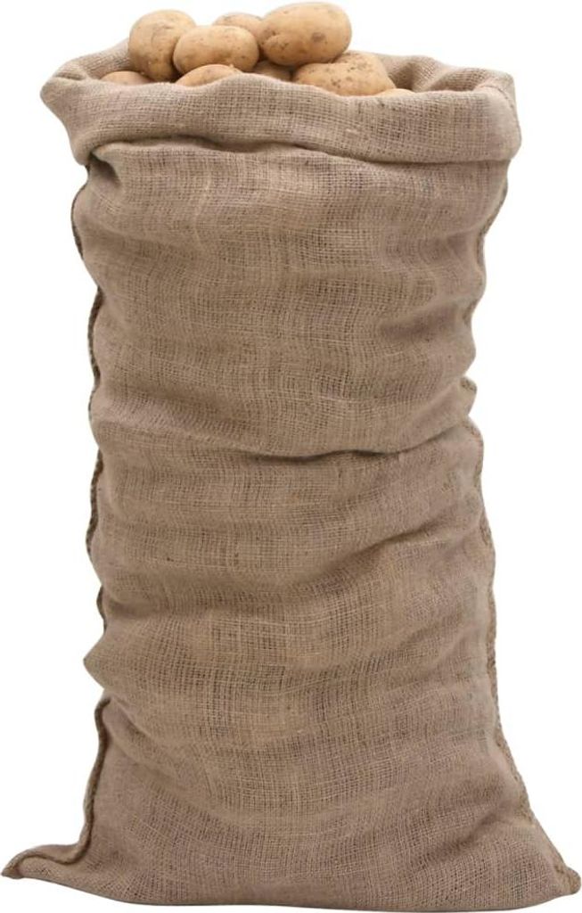 vidaXL Jutové pytle 5 ks 65x135 cm 100% juta 220 g/m² Obrázek produktu 