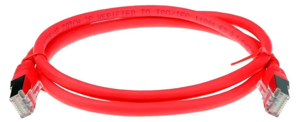 Câble Ethernet CAT6 SFTP Rouge 2m LSZH : Zéro Interférence Réseau