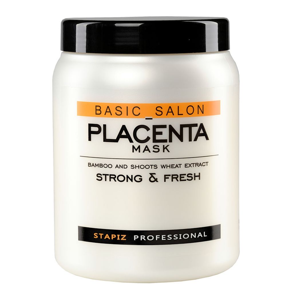 Stapiz Basic Haarmaske Placenta, 1000 ml Produktbild 