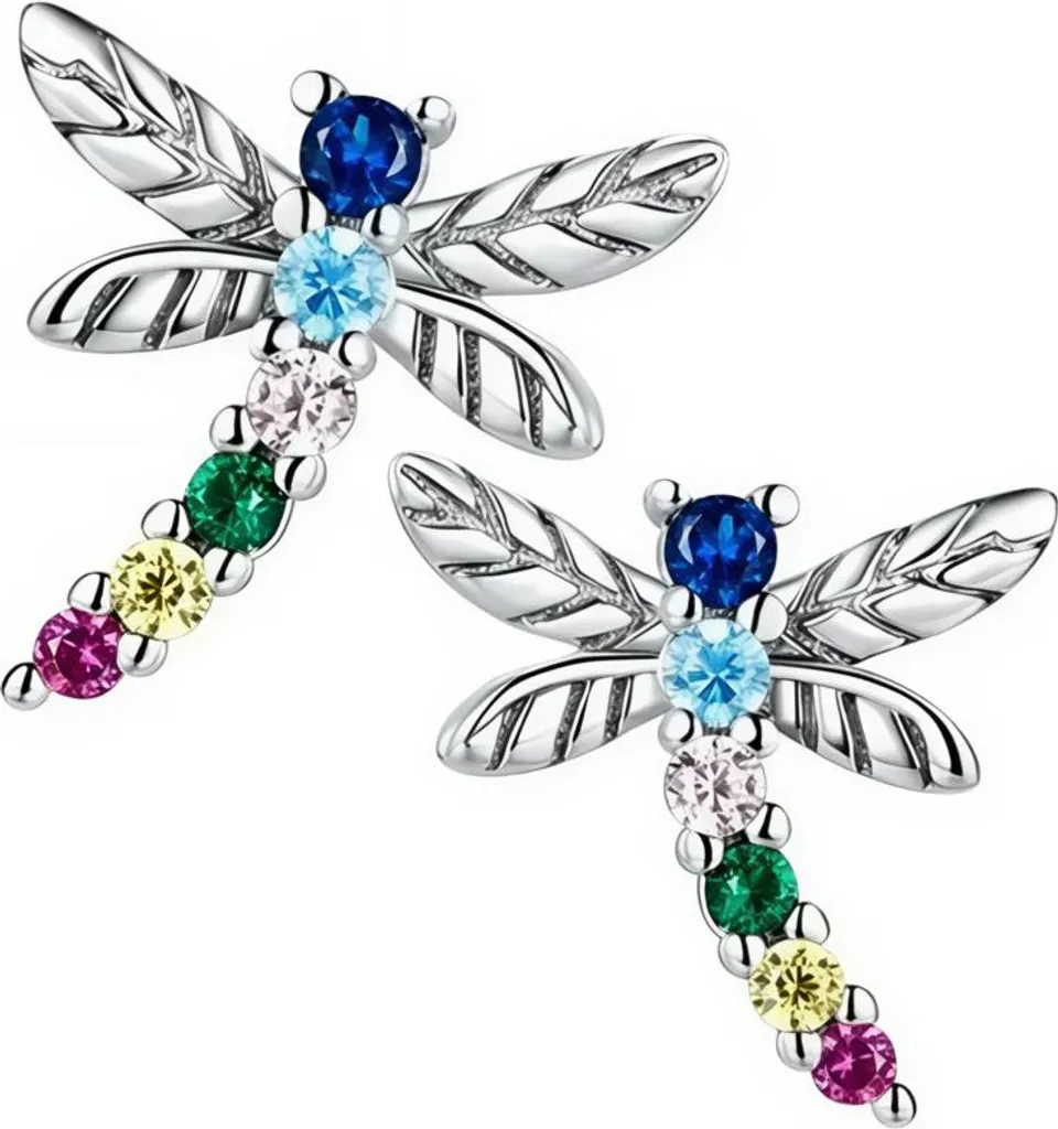Orecchini Bambina Argento 925 Libellula Trusky | Certificati Nichel Free