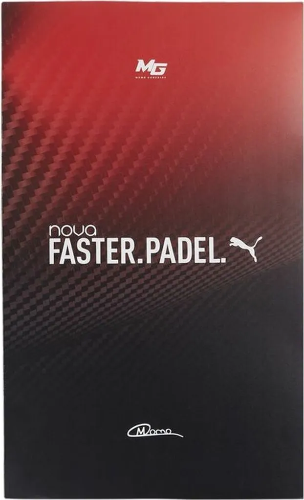 Raquette Padel Puma Nova Elite Momo Anti-Vibrations Précision Transparente