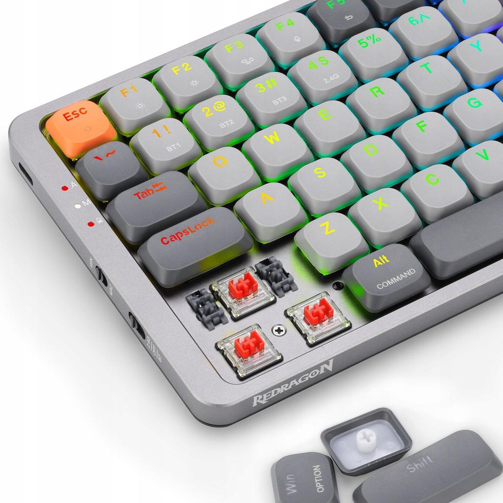 Klávesnice REDRAGON K652GG-RGB-PRO Azure Pro Gray Obrázek produktu 