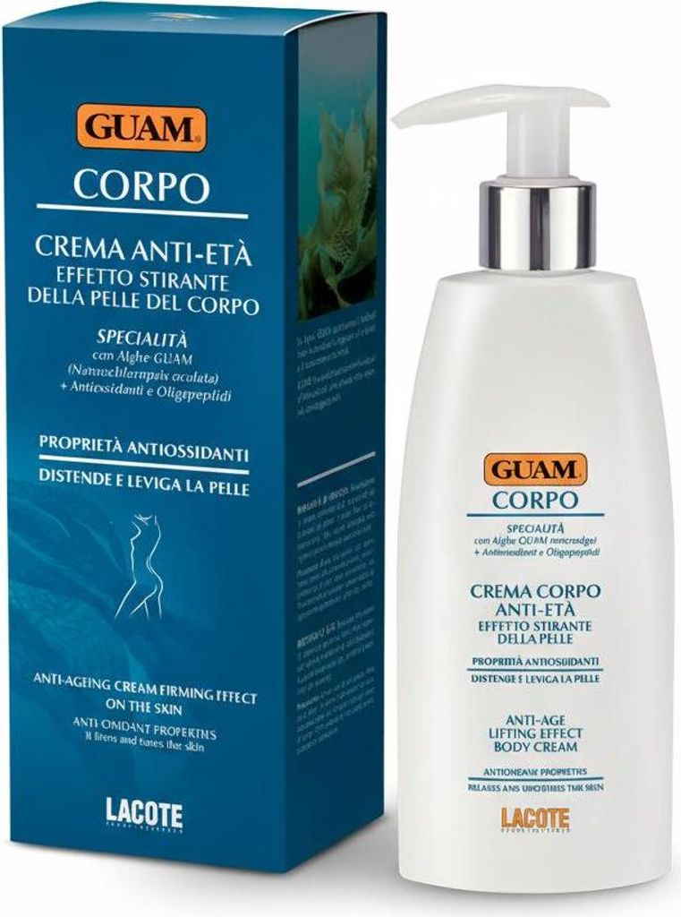 GUAM Koerpercreme glättend Anti-Aging 200 ml Produktbild 