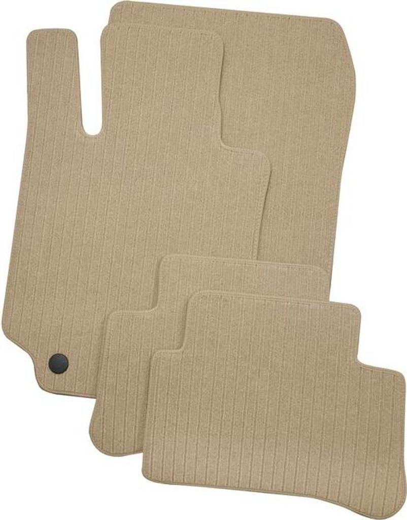 Autoteppich 2-teilig Remo beige Ford Transit Custom Kombi ab 11/2012 Fahrgastraum mit 1 Schiebetüre
