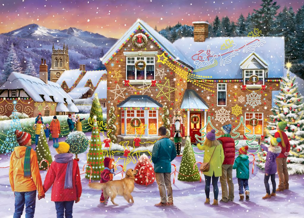 Gibsons 1000 Teile Puzzle 'Neugierige Kreaturen' – Kunstwerk Von Janice Daughters