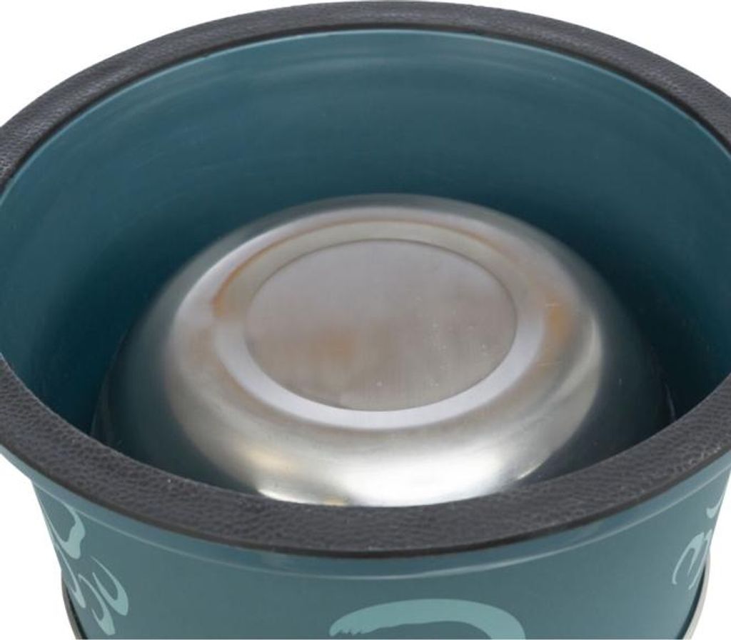 Ciotola In Acciaio Inox Trixie Per Uccelli Con Supporto - 300ml, Diametro 9cm - Foto 2