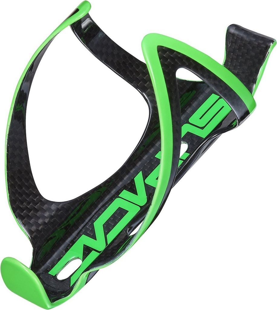 Supacaz Flaschenhalter Carbon Cage , Neongrün
