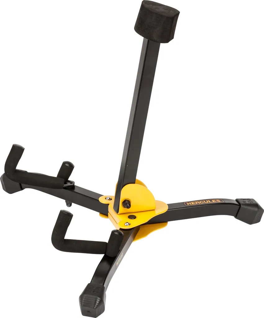 Stand de sol pour guitare électrique Hercules HCGS-402BB compact
