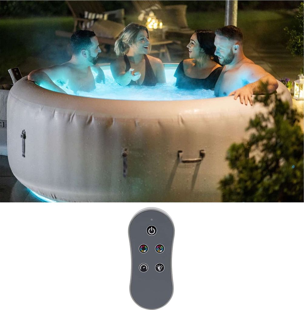 Bestway® LAY-Z-SPA® LED vířivka Paris AirJet™ 196 x 66 cm, Obrázek produktu 60