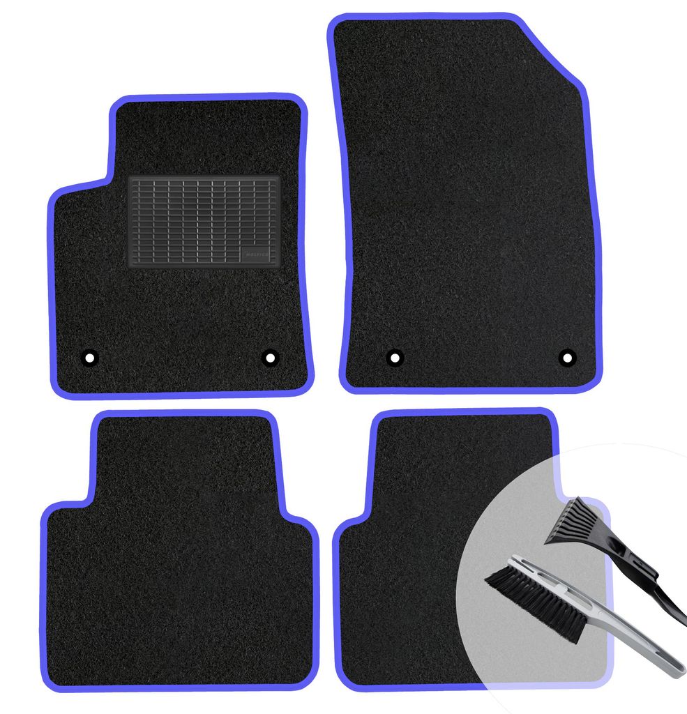 Juego de alfombrillas para el suelo del coche, modelo Imagen del producto 