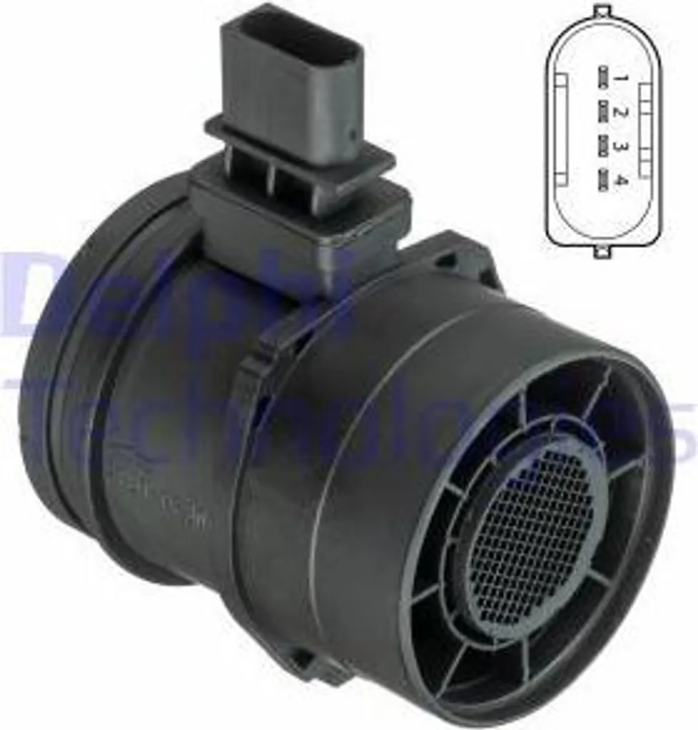 Débitmètre d'air Delphi AF10394-12B1 pour Mercedes Viano et Vito OE