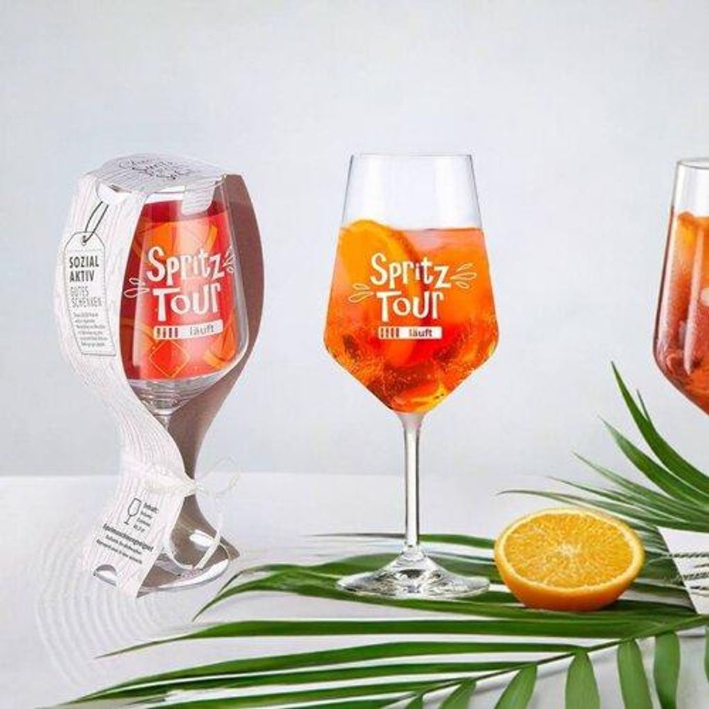 GILDE Spritzglas "Spritz Tour"