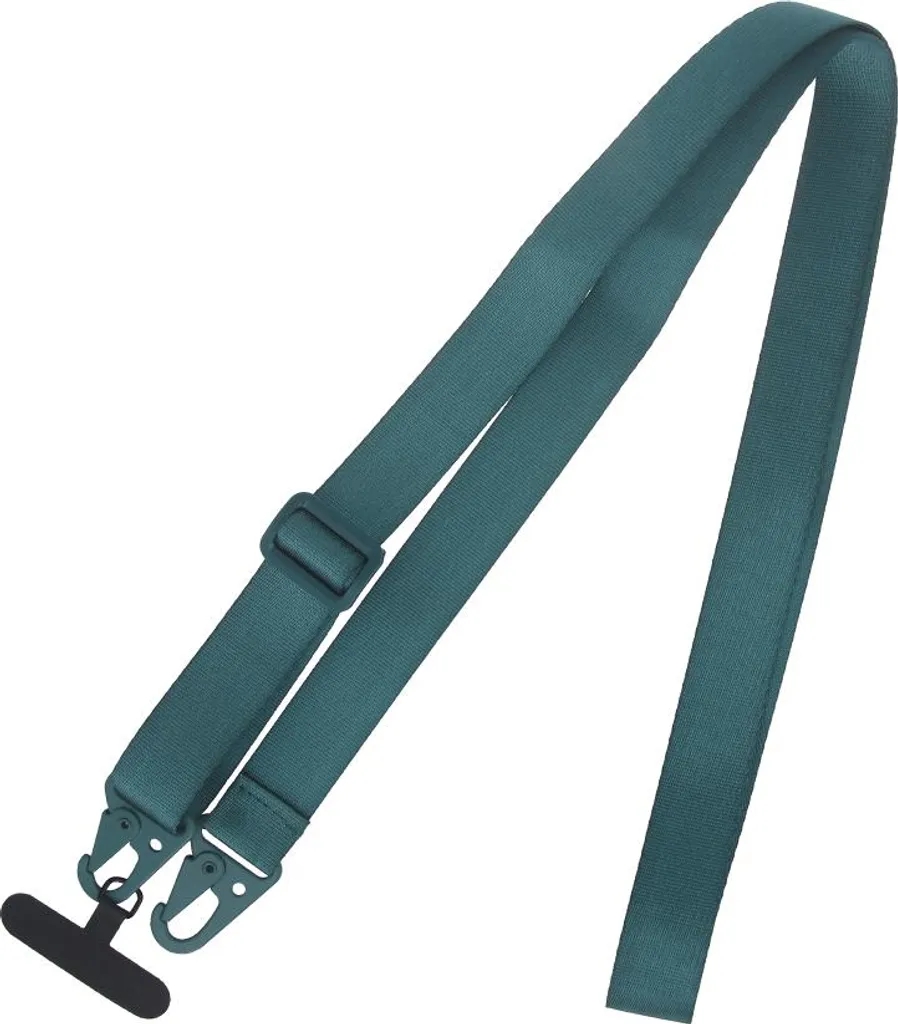 Cinghia per cellulare per custodie per cellulari, portafogli con lunghezza regolabile Verde scuro - 6