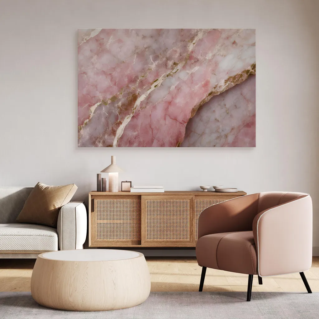 Tableau Mural Design MARMOR Toile Abstraite Déco Bureau 100x70cm Muralo - 6
