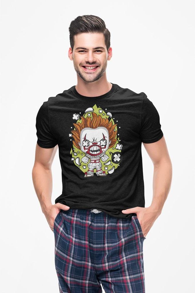 D&B Uni Polo PC00079 Pennywise 2 Schwarz-Größe XL