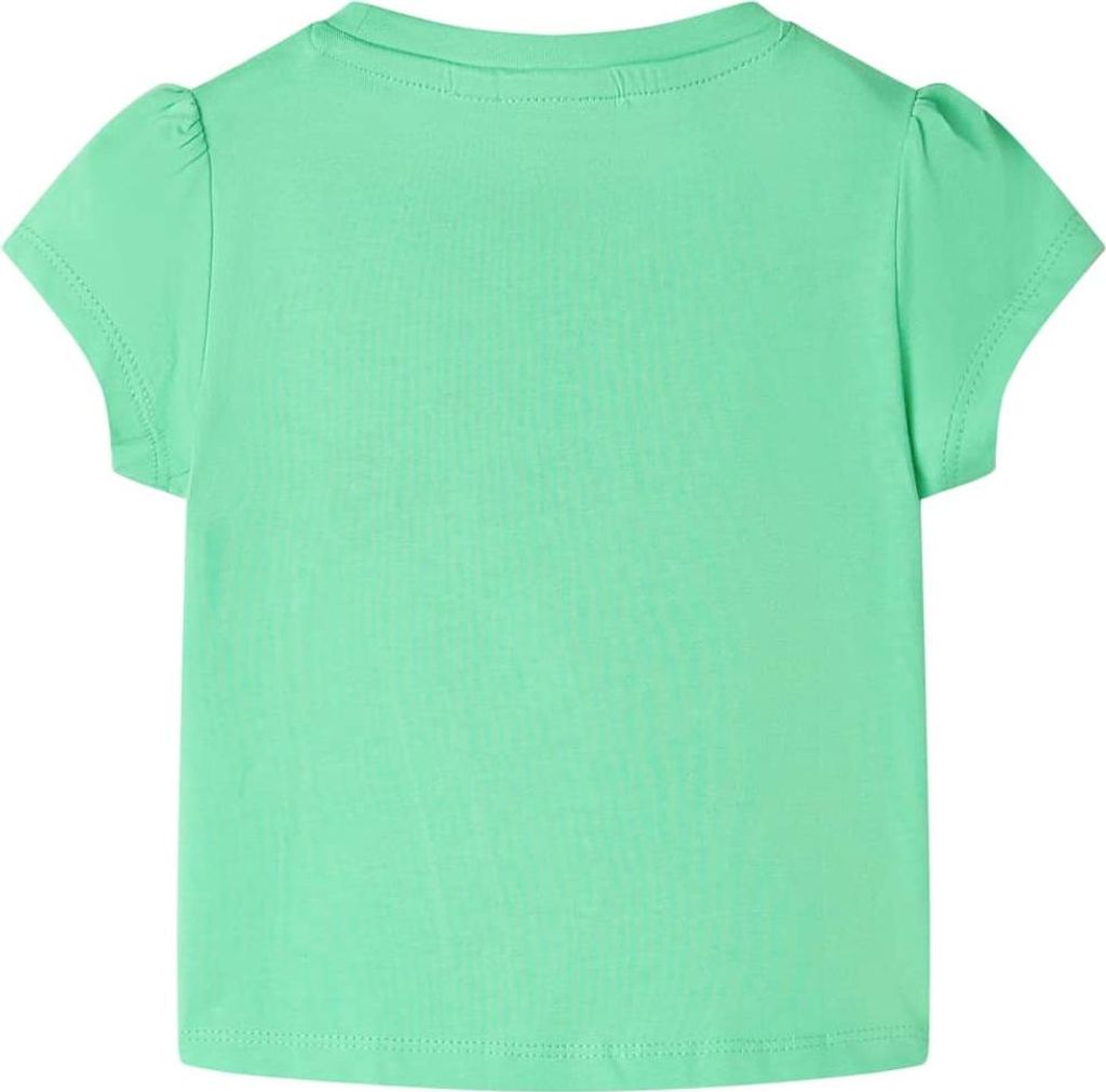 vidaXL Kinder-T-Shirt Hellgrün 116