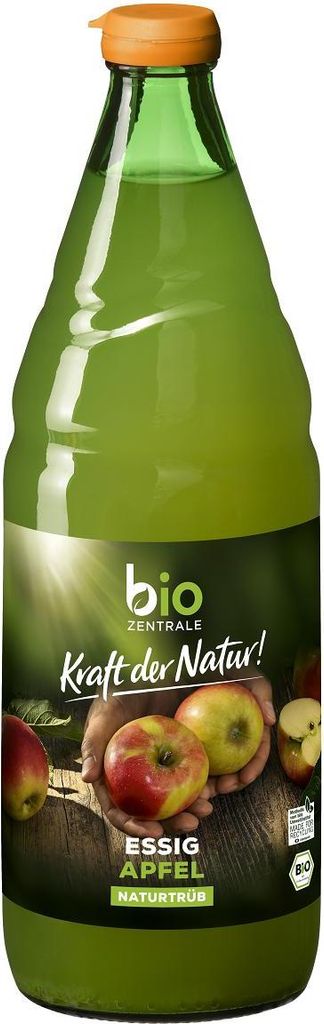 OCET JABŁKOWY 5 % NIEFILTROWANY BEZGLUTENOWY BIO 750 ml - BIO ZENTRALE