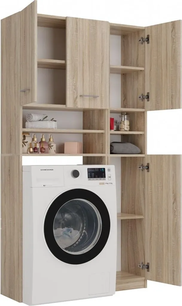 Meuble de bain Sonoma - Solution gain de place et rangement 180 cm
