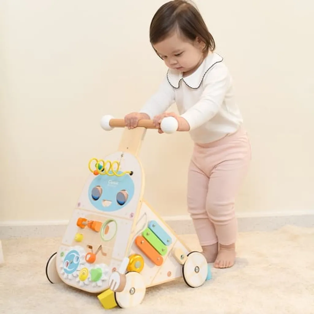 Aide à la marche bébé Classic World Wood - Apprendre à marcher seul - 6