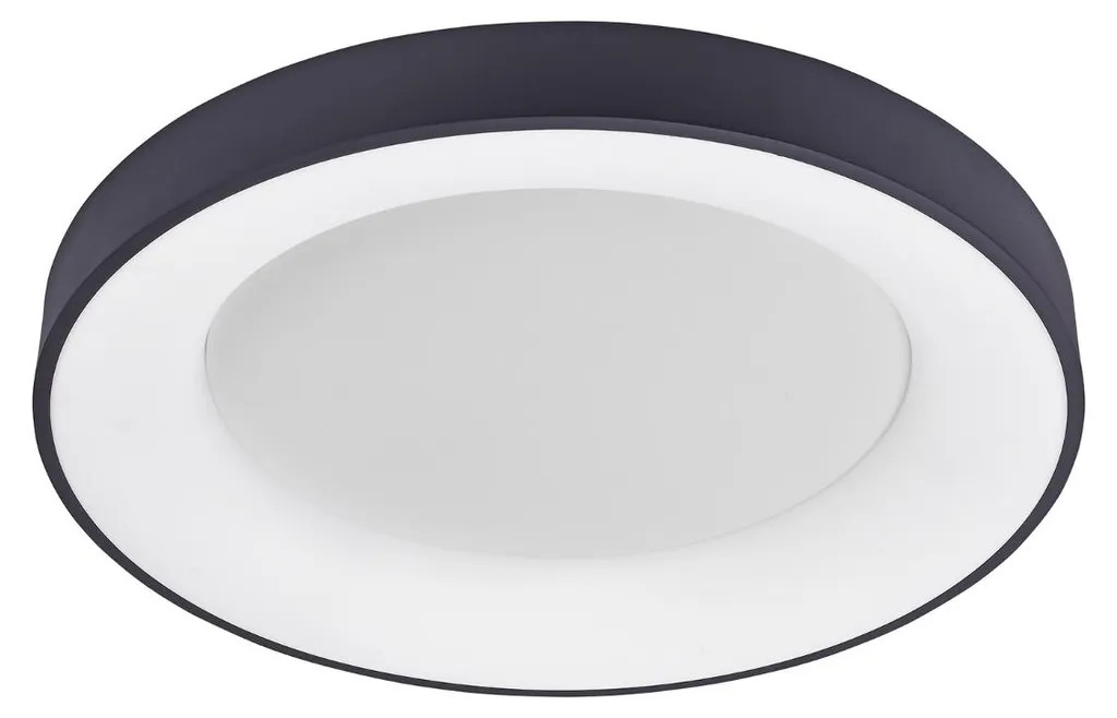 Grand Luminaire de Plafond Giulia Noir Italux 5304-850RC-BK-4 Chic LED