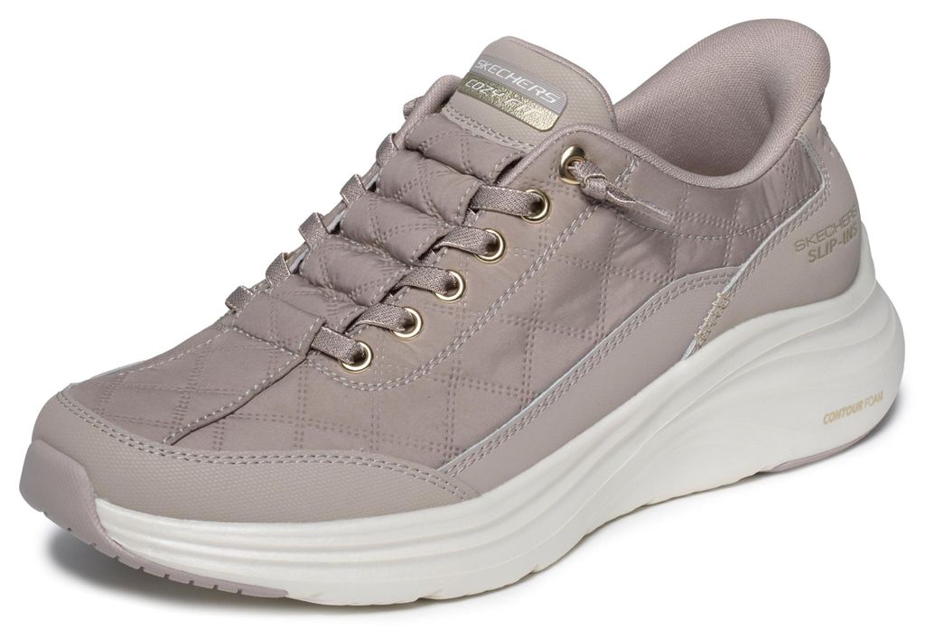 Skechers Damen Contour Foam Golden Hour Slip-InTurnschuhe, Produktbild 