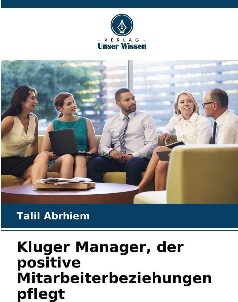 Kluger Manager, der positive Mitarbeiterbeziehungen pflegt