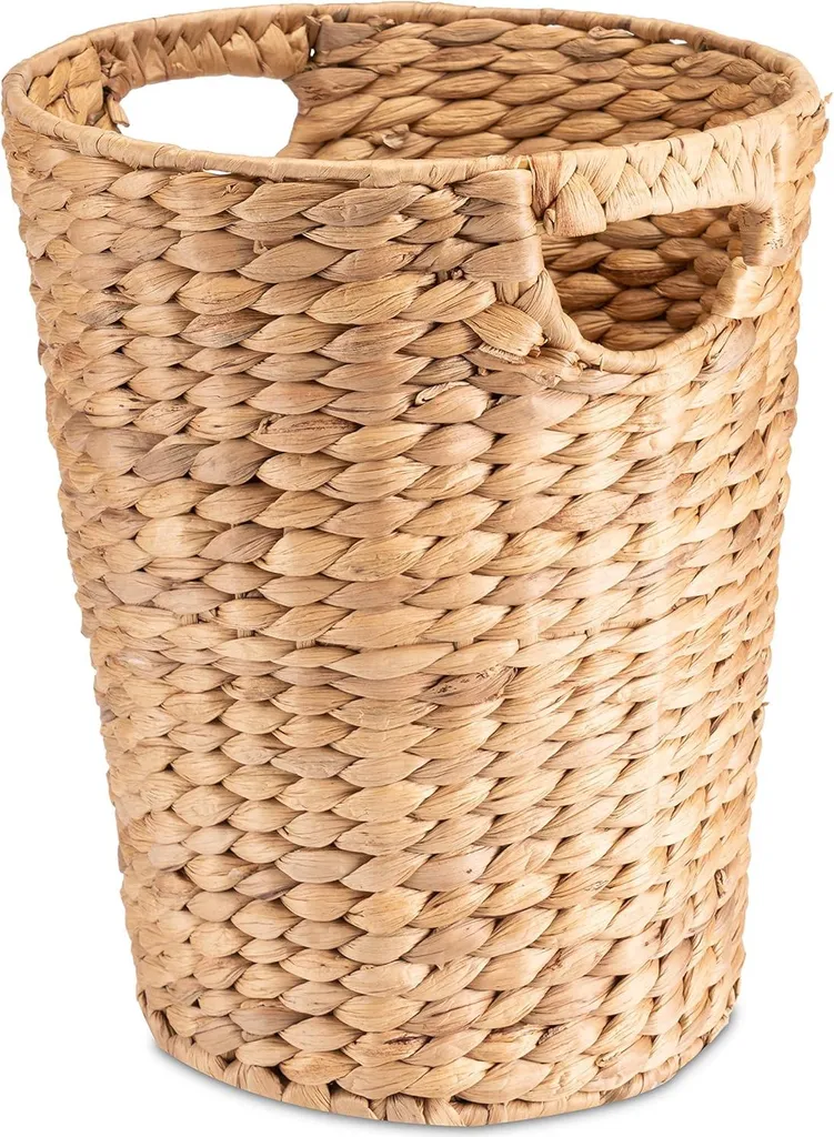 Corbeille à déchets design pour camoufler vos poubelles en plastique