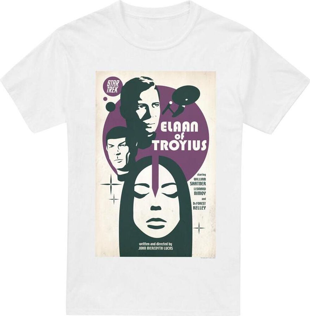 Star Trek - "The Original Series Episode 68" T-Shirt für Herren TV13928 (4XL) (Weiß)