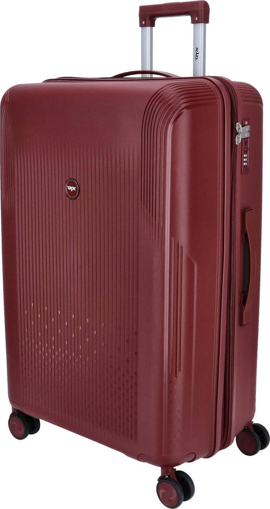 DYX 4 Rollen Koffer L 76 cm Palermo rot Produktbild 