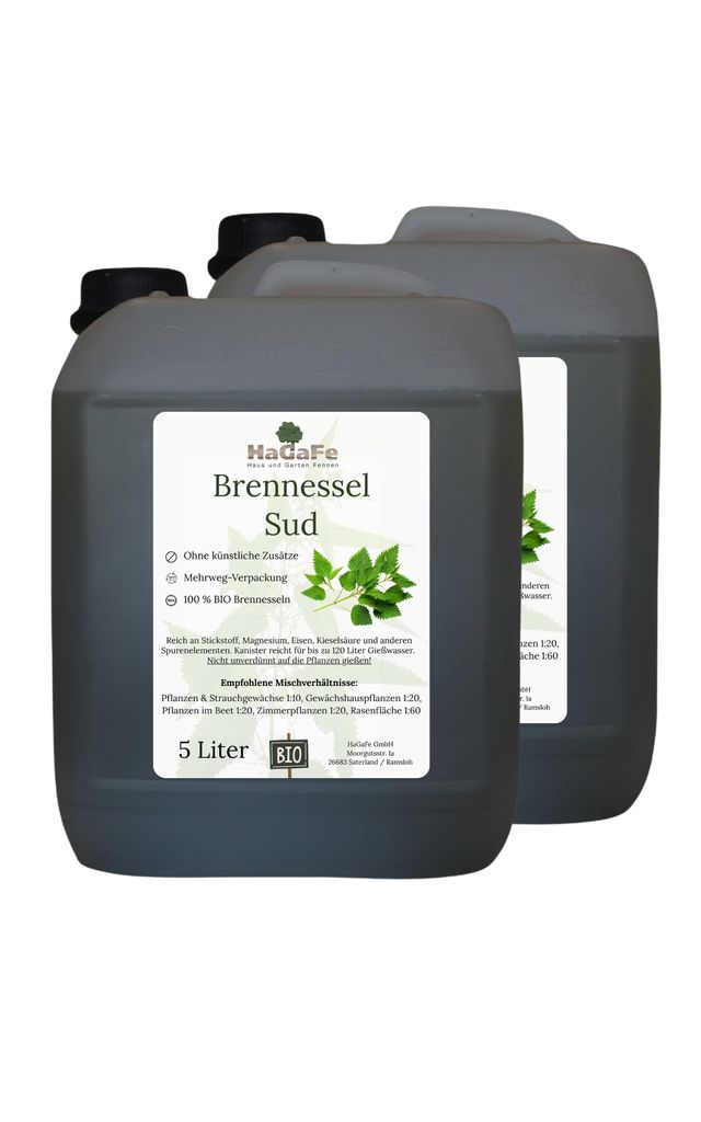 HaGaFe Brennnessel Sud 10 Liter Brennnesseljauche Produktbild 