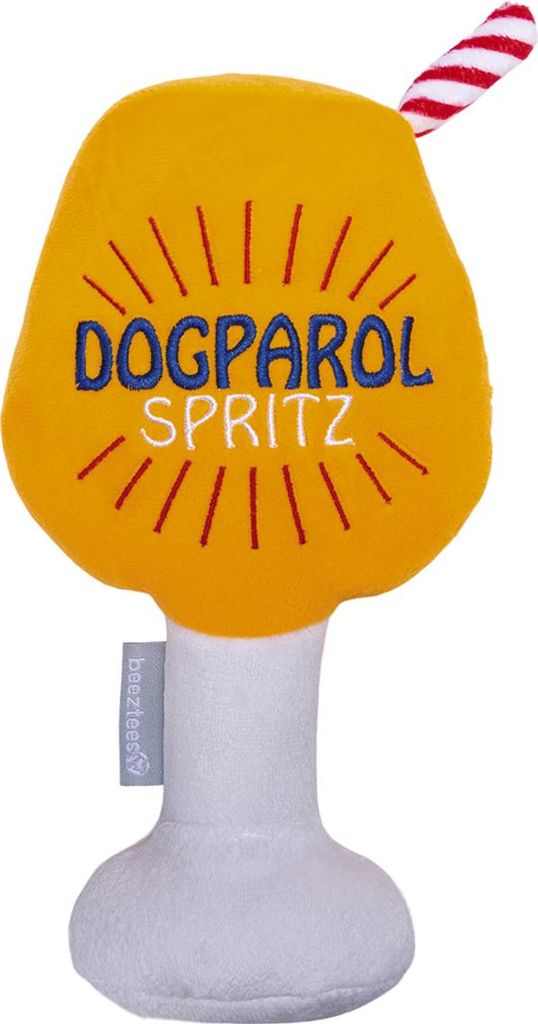 Giocattolo per cani Beeztees Apawrol in peluche arancione Immagine del prodotto 