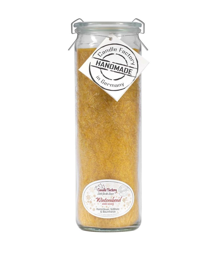 Candle Factory Big Jumbo Winterabend Duftkerze Dekokerze Produktbild 