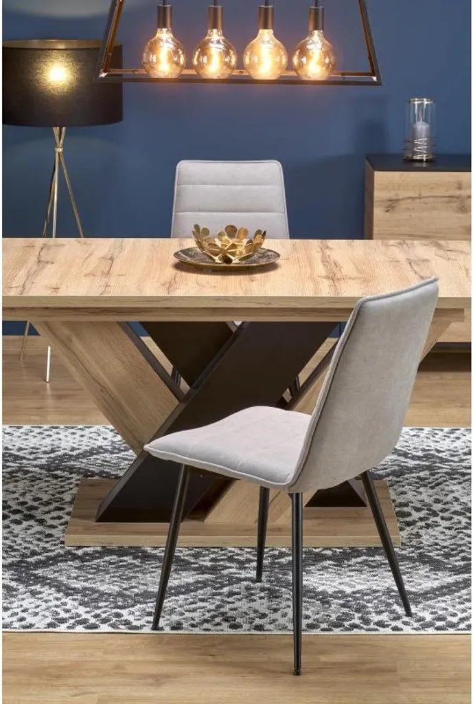 Table d'appoint pliante Brandon rectangulaire pour réception et buffet - 12