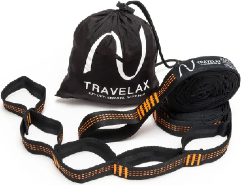 Kit Fissaggio Amaca Travelax 180kg | Poliestere Tripla Cucitura