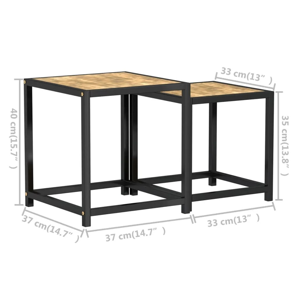 Meuble d'appoint compact pour optimiser petit salon en noir et jaune - 7