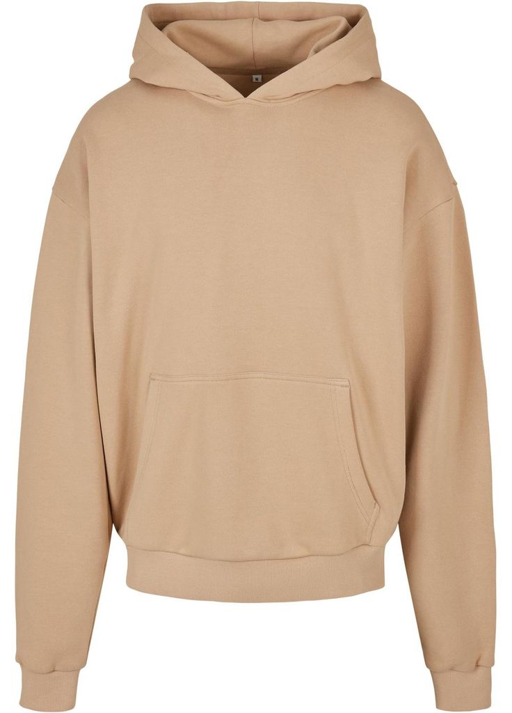 Build Your Brand - Kapuzenpullover Ultra-Schwer für Herren/Damen Uni LT5865 (4XL) (Union-Beige)