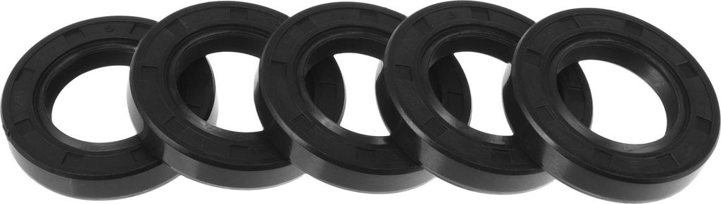 Öldichtung TC Dichtungsring Drehwellendichtung 25x42x8mm Hochdruck-Nitrilkautschuk Schwarz 5 Stück