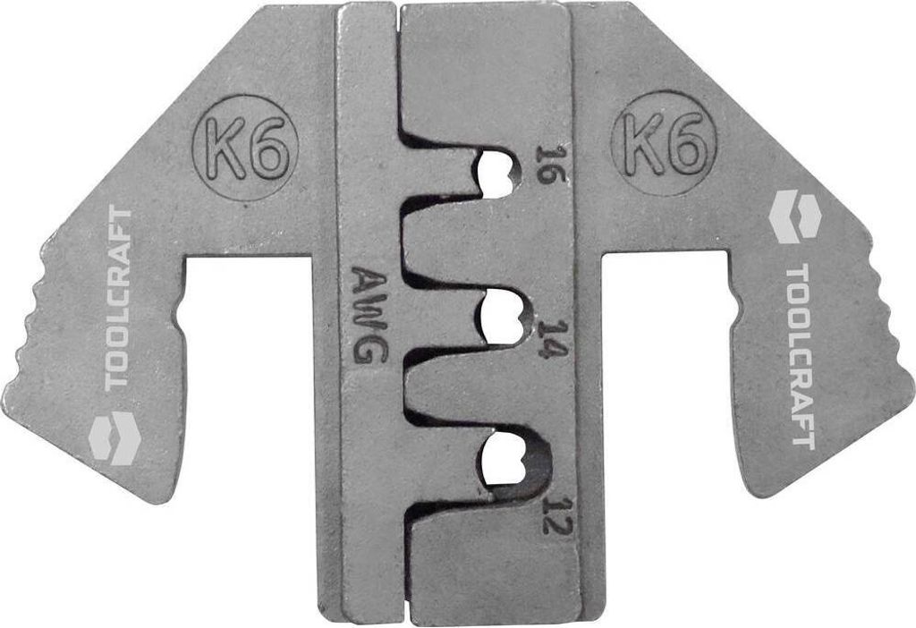 TOOLCRAFT PLE-0K6 Crimp-Einsätze Geeignet für Stecker: DEUTSCH Quetschbereich AWG: 12 bis 16 awg Passend für Marke (Zan